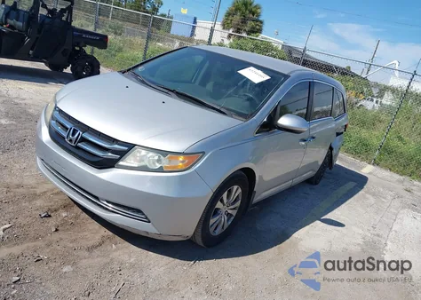 2015 Honda Odyssey Ex из США, поврежденный, VIN 5FNRL5H46FB032366
